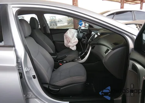 2013 Hyundai Elantra Gls z USA, uszkodzony, nr VIN 5NPDH4AE5DH342239